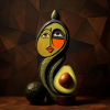Avocado Kunststyle