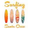Surfing Santa Cruz