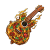 Pizza Guitar