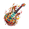 Pizza Guitar
