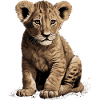 Baby Lion Wildcat