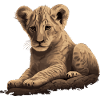 Baby Lion Wildcat