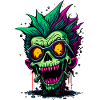 Bunter cooler Zombie