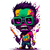 Bunter cooler Zombie