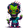 Bunter cooler Zombie