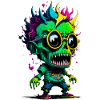 Bunter cooler Zombie