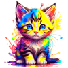 Rainbow Kitty