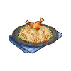 Gallo Pinto Costa Rican Latinalainen Amerikka