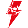 Live Wire Skull Red