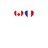 Canada France Heartbeat Flag Canadien