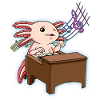 Axolotl Piano Player