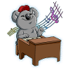 Koala Piano Player