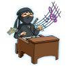 Ninja Piano Player