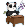 Panda Piano Player