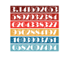 Pi-zahlen In Bunt