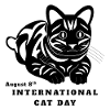 INTERNATIONAL CAT DAY August 8th