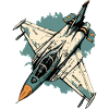 Blue storm plane
