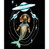 Dachshund-Mermaid from Space (Mermaid Dachshund)