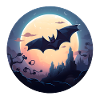 Bat Full Moon