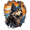 Alaskan Malamute dog