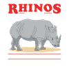Rhinoceros Rhinoceros Rhinos Gift