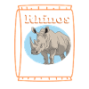 Rhinos Rhinoceros Rhinoceros Gift