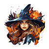 Beautiful Witch Polygon