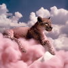 pink lion
