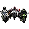 Biker Gruppe Farbe