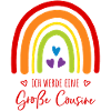 Ich werde eine große Cousine Regenbogen