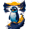 Cute penguin
