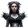 Gothic-Mädchen