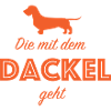 Die mit dem Dackel geht...