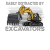 Distracted By Excavators Bagger