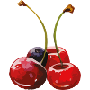 Cherries Blueberries