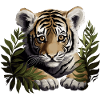Baby Tiger Wildcat Jungle