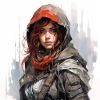Gaming Art Woman Assassin