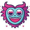 Süßes kleines Monster