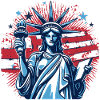 Illustration der Freiheitsstatue