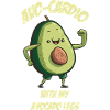 Avo Cardio Avocado does sports
