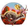 Jackalope Cryptid Rabbit