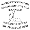 Hug & Dig Sarcasm Tee