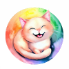 Regenbogenkatze