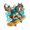 Wolf Boarder
