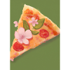 Blümchen-Pizza