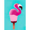 Flamingo-Eiscreme
