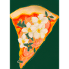Blümchen-Pizza