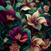 Botanicals Flower Pattern