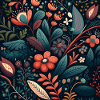 Botanicals Flower Pattern