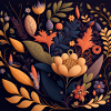 Botanicals Flower Pattern